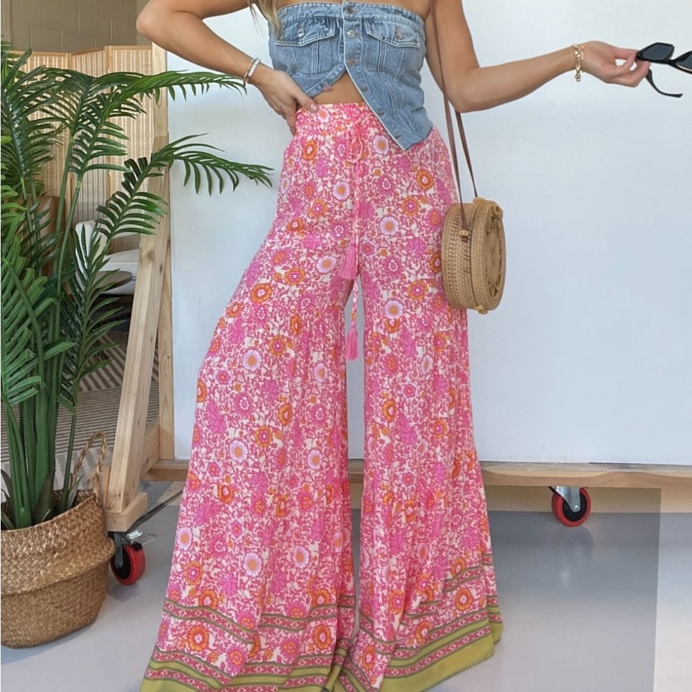 Chic by ally b summer boho pant medium